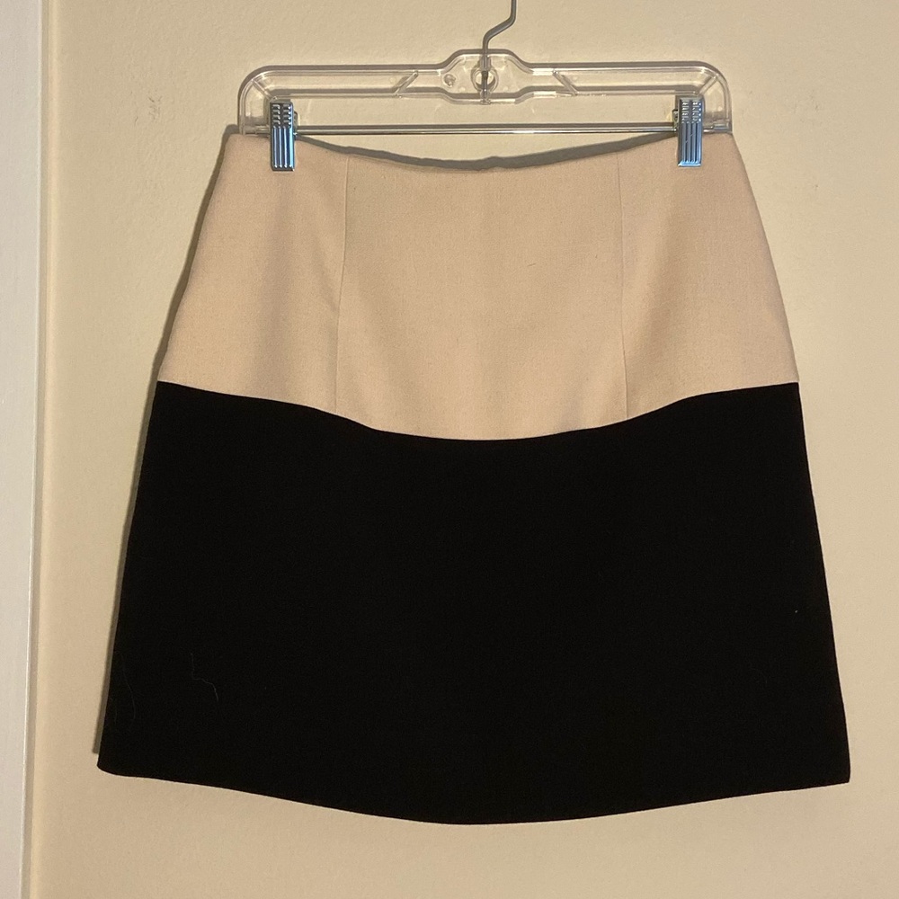 Kate Spade Color Block Mini Skirt